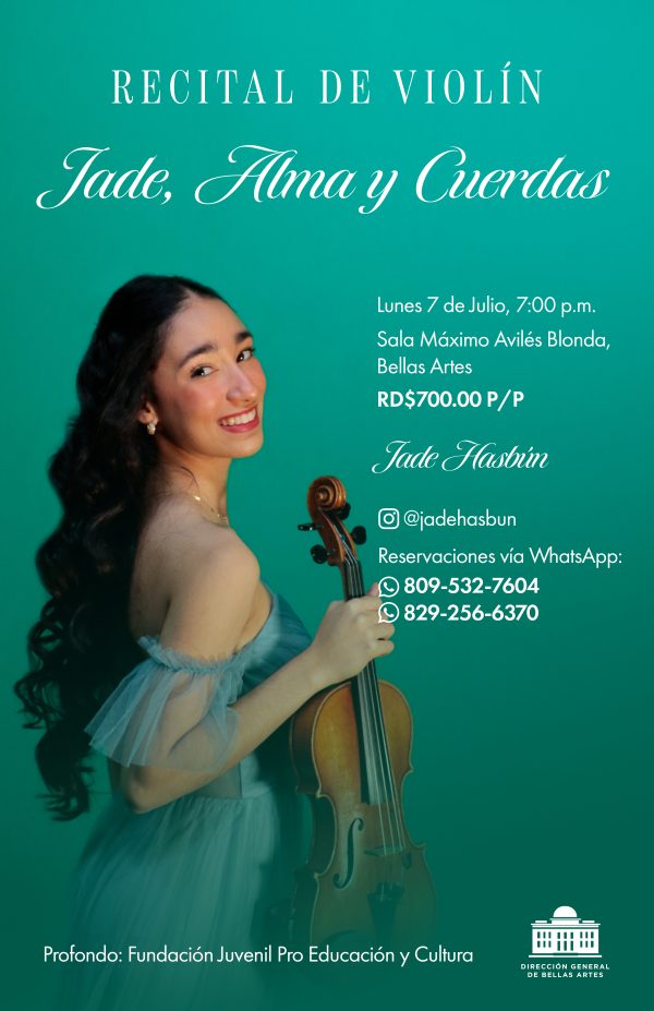 Boleta Recital de Violin "Jade, Ama y Cuerdas"